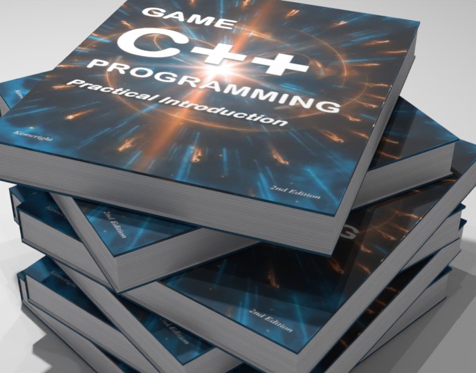 Game C++ Programming A Practical Introduction on a shelf